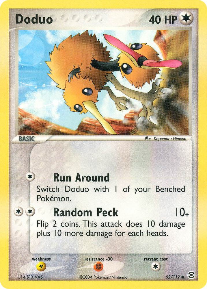 Doduo 62/112 (FireRed & LeafGreen)  - Reverse Holofoil | Good Games Adelaide SA