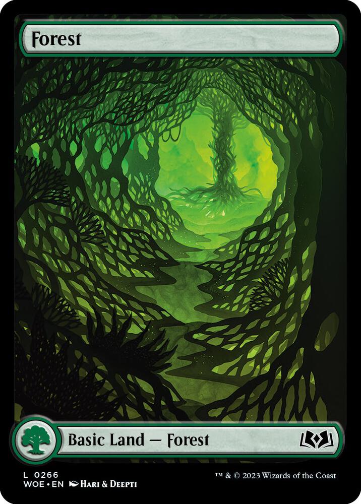 Forest 0266 266 (Wilds of Eldraine)  | Good Games Adelaide SA