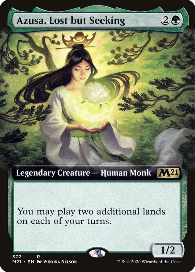 Azusa, Lost but Seeking 372 (Core Set 2021)  | Good Games Adelaide SA