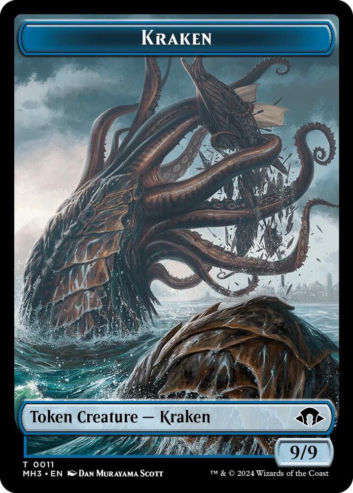 Kraken Energy Reserve Double Sided Token 11 // 36 (Modern Horizons 3)  | Good Games Adelaide SA