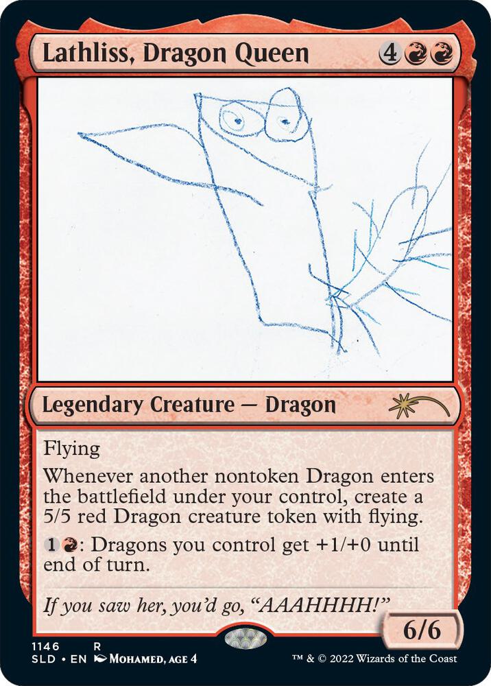 Lathliss Dragon Queen 1146 1146 (Secret Lair Drop Series)  | Good Games Adelaide SA