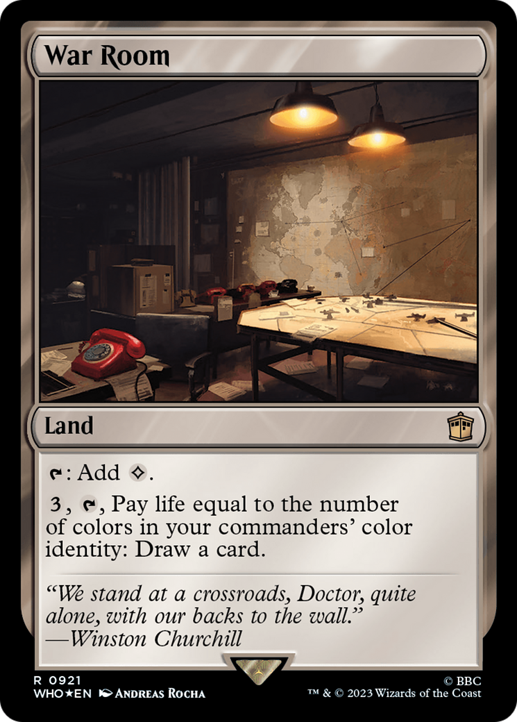 War Room (Surge Foil) [Doctor Who] | Good Games Adelaide SA