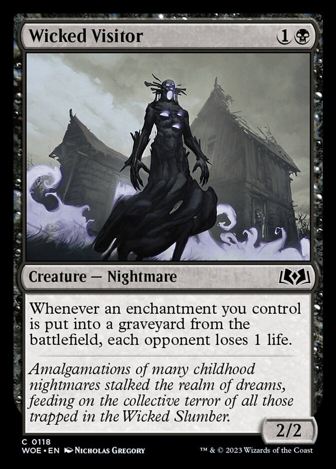Wicked Visitor 118 (Wilds of Eldraine)  - Foil | Good Games Adelaide SA