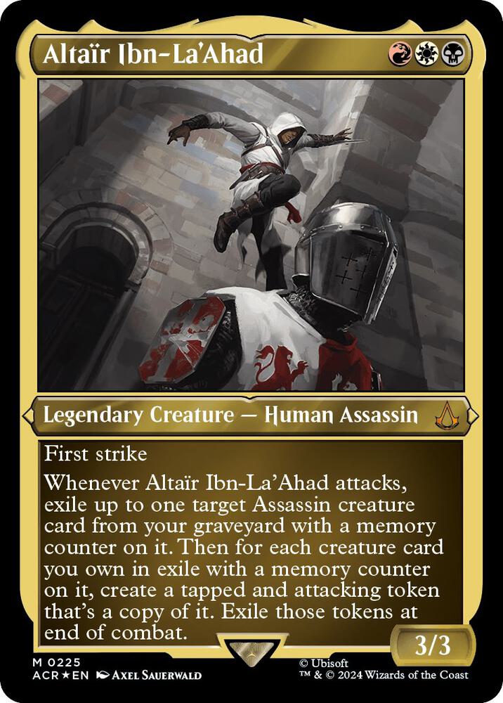 Altaïr Ibn-LaAhad 225 (Universes Beyond: Assassin's Creed)  - Foil | Good Games Adelaide SA