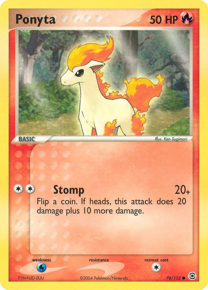 Ponyta 76/112 (FireRed & LeafGreen)  | Good Games Adelaide SA