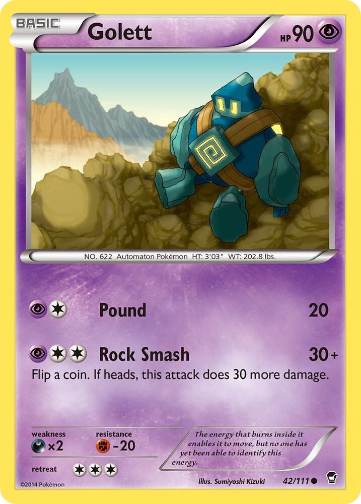 Golett 42/111 (XY - Furious Fists)  | Good Games Adelaide SA