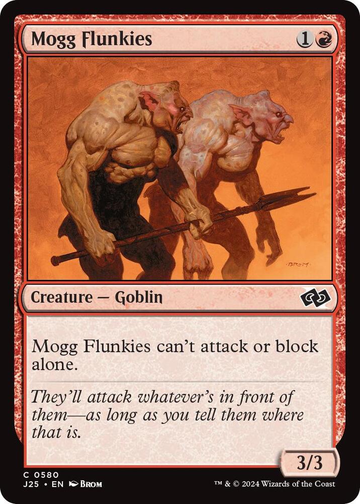 Mogg Flunkies 580 (Foundations Jumpstart)  | Good Games Adelaide SA