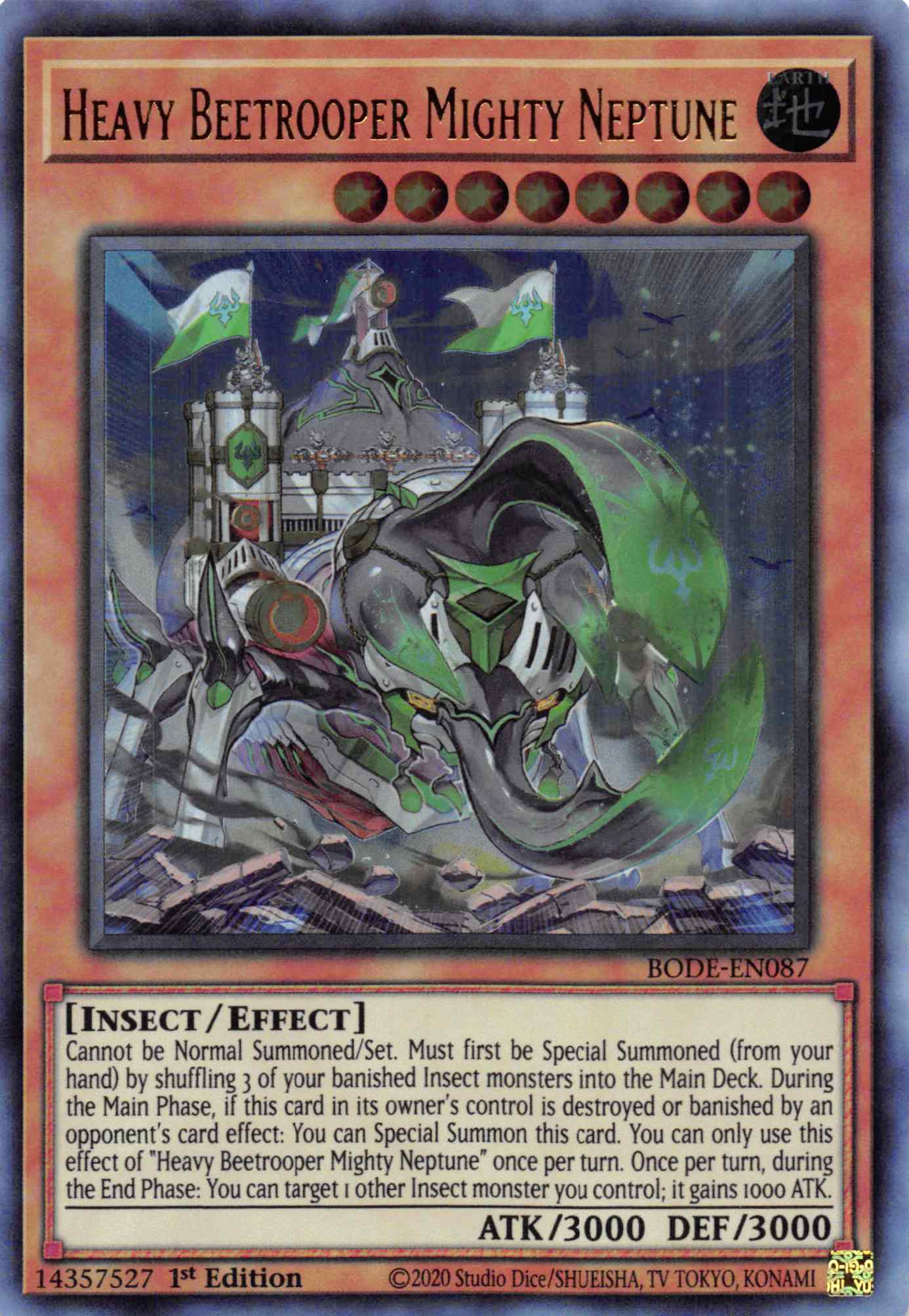 Heavy Beetrooper Mighty Neptune [BODE-EN087] Ultra Rare | Good Games Adelaide SA