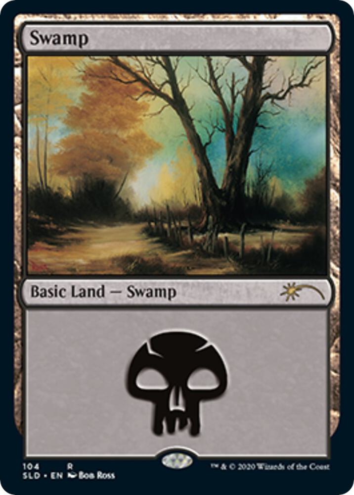 Swamp Bob Ross 104 (Secret Lair Drop Series)  - Foil | Good Games Adelaide SA