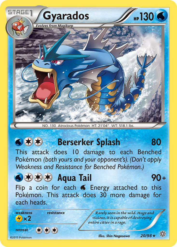 Gyarados (20/98) [XY: Ancient Origins] | Good Games Adelaide SA