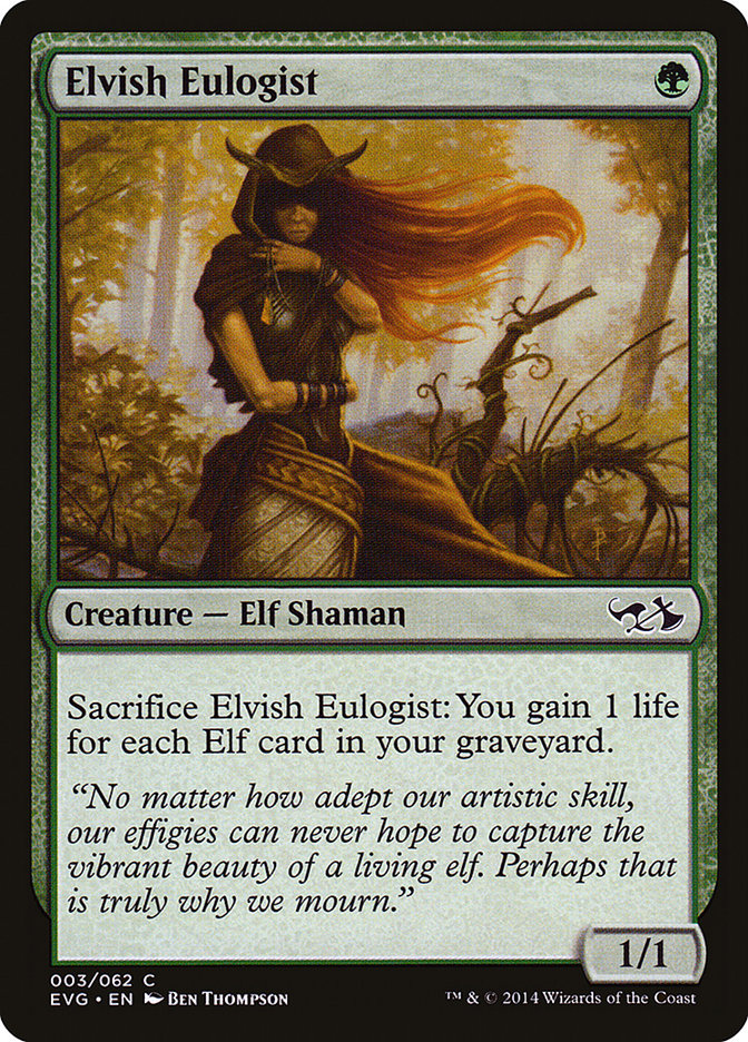 Elvish Eulogist 3 (Duel Decks: Anthology)  | Good Games Adelaide SA