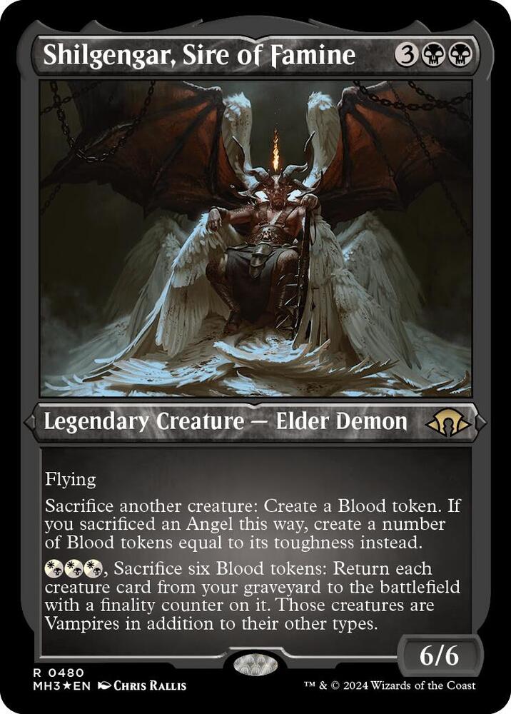 Shilgengar, Sire of Famine 480 (Modern Horizons 3)  - Foil | Good Games Adelaide SA