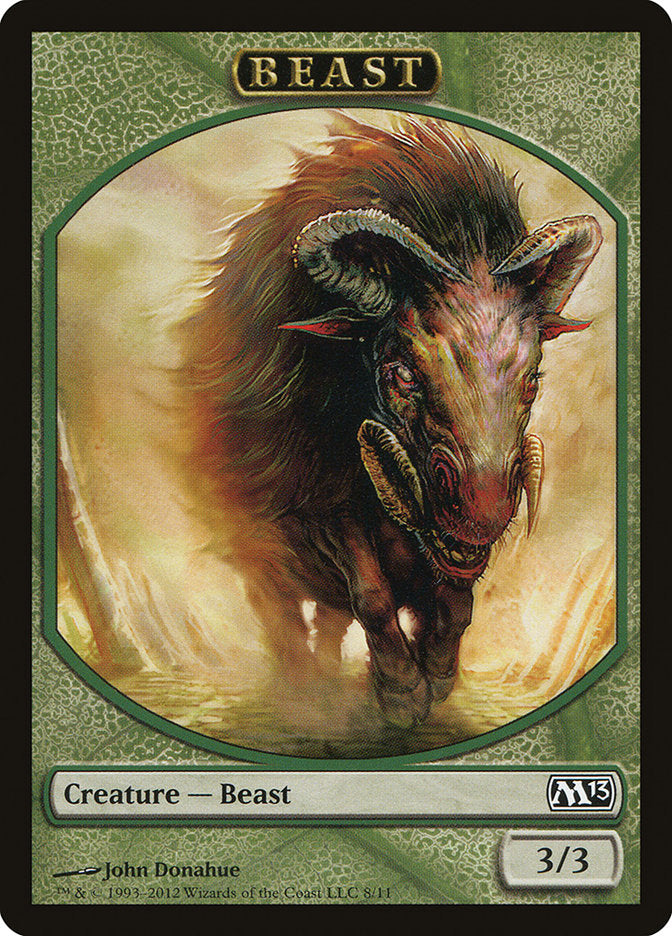Beast Token [Magic 2013 Tokens] | Good Games Adelaide SA