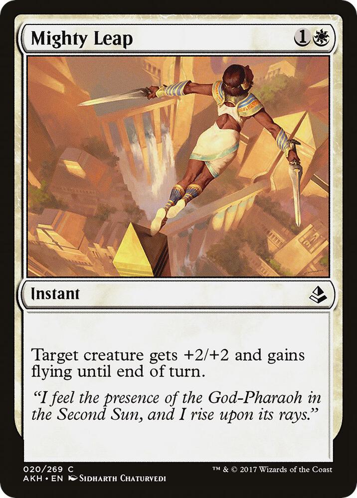 Mighty Leap 20 (Amonkhet)  - Foil | Good Games Adelaide SA