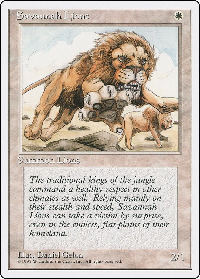 Savannah Lions  (Fourth Edition)  | Good Games Adelaide SA