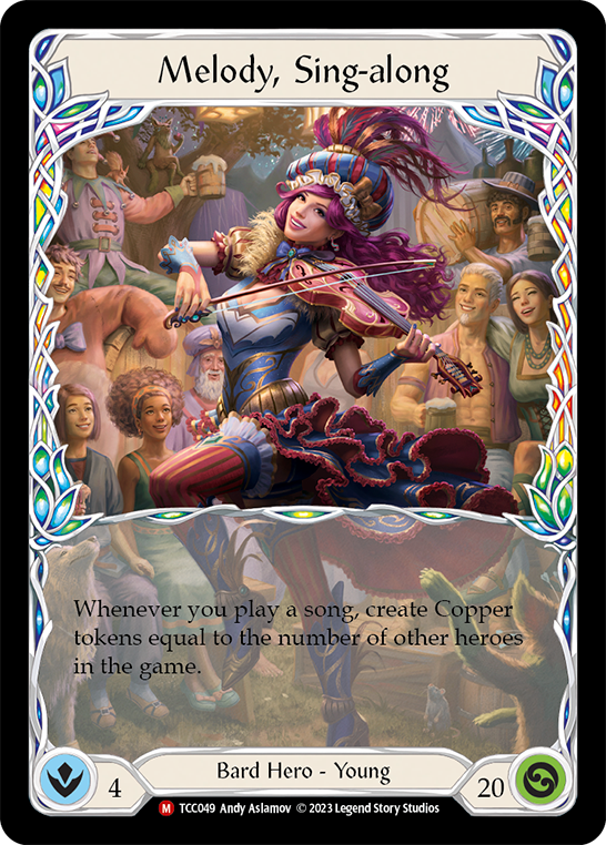 Melody, Sing-along [TCC049] (Round the Table: TCC x LSS)  Rainbow Foil | Good Games Adelaide SA