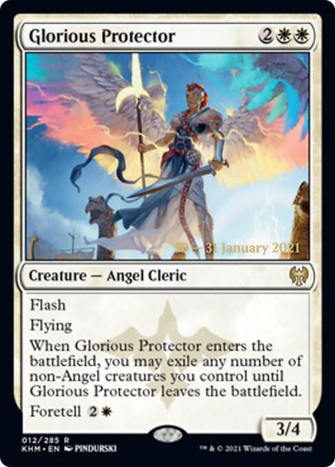 Glorious Protector 12 (Prerelease Cards)  - Foil | Good Games Adelaide SA