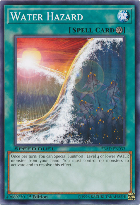 Water Hazard [SBAD-EN033] Common | Good Games Adelaide SA