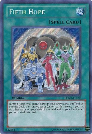 Fifth Hope [LCGX-EN098] Secret Rare | Good Games Adelaide SA
