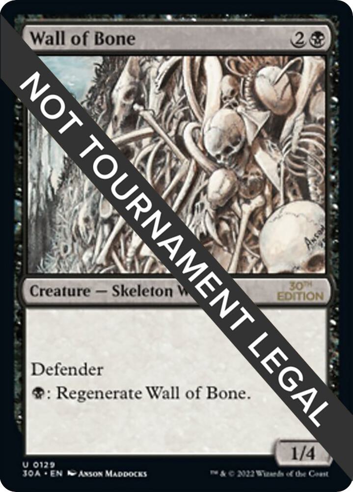 Wall of Bone 129 (30th Anniversary Edition)  | Good Games Adelaide SA
