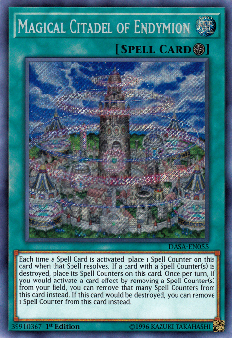 Magical Citadel of Endymion [DASA-EN055] Secret Rare | Good Games Adelaide SA