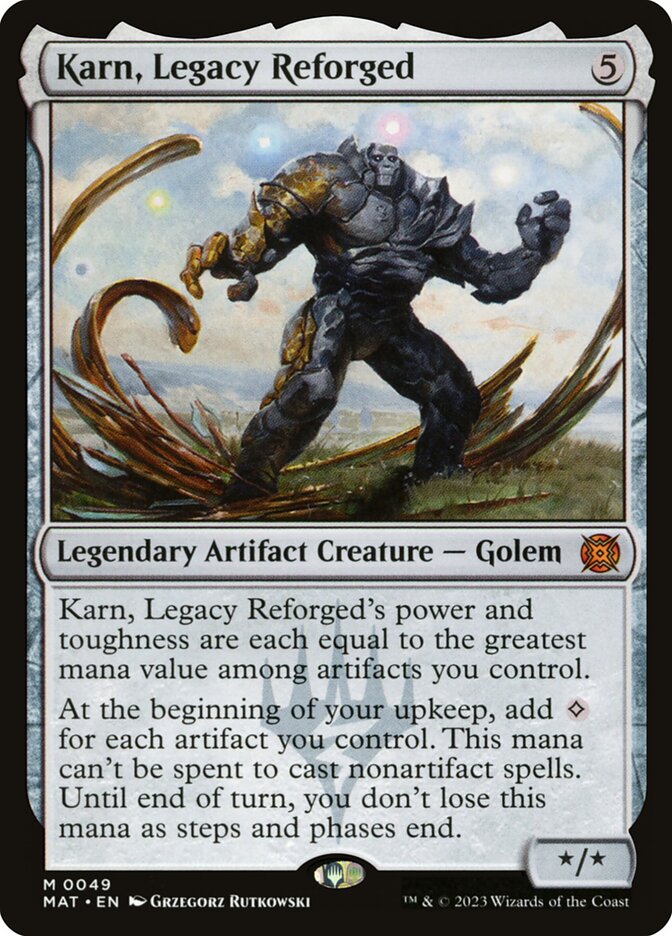 Karn, Legacy Reforged 49 (March of the Machine: The Aftermath)  | Good Games Adelaide SA
