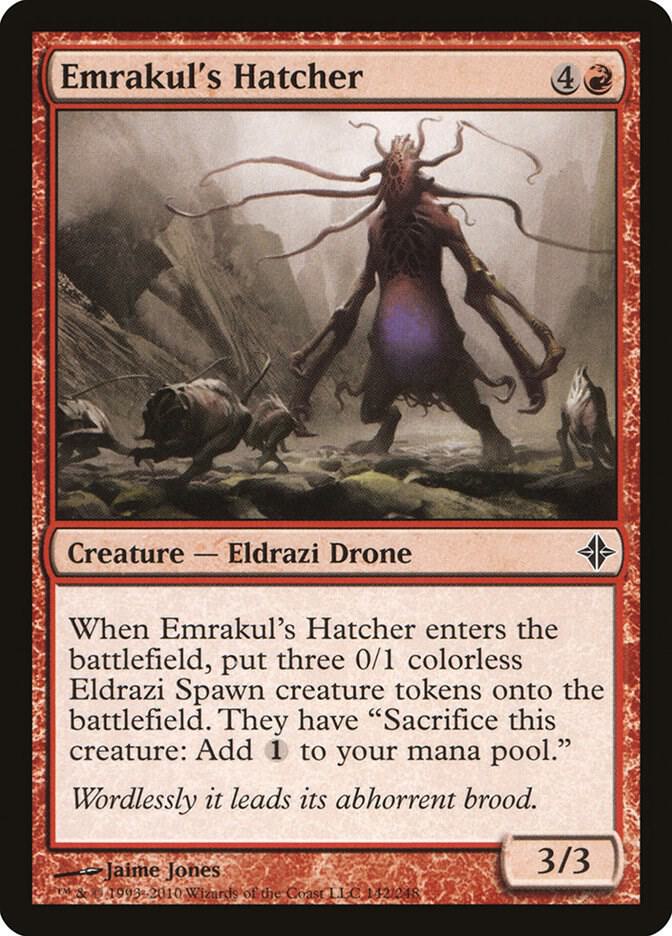 Emrakuls Hatcher 142 (Rise of the Eldrazi)  - Foil | Good Games Adelaide SA