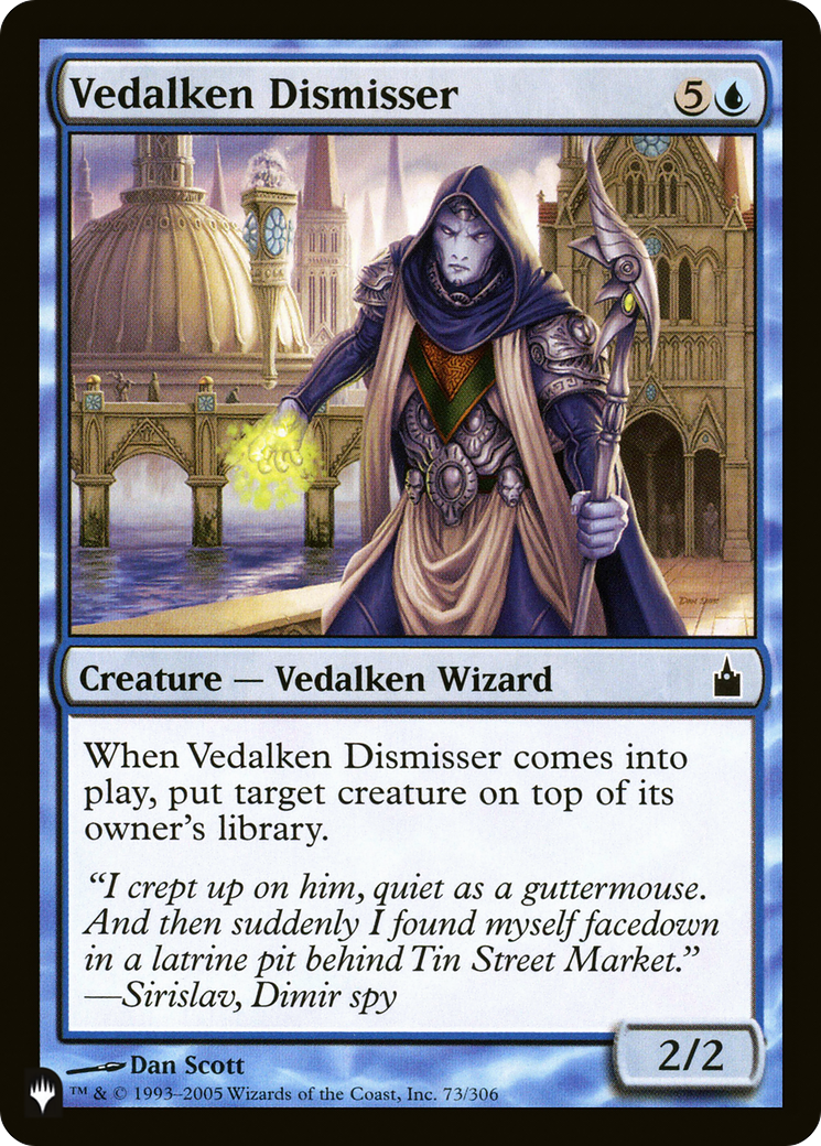 Vedalken Dismisser [The List Reprints] | Good Games Adelaide SA