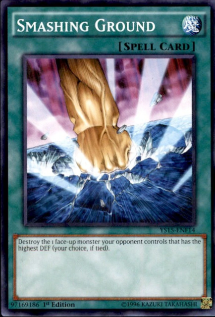 Smashing Ground [YS15-ENF14] Shatterfoil Rare | Good Games Adelaide SA
