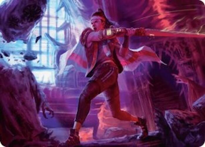 Diversion Specialist Art Card 13 (Art Series: Duskmourn: House of Horror)  | Good Games Adelaide SA