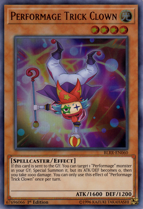 Performage Trick Clown [BLRR-EN060] Ultra Rare | Good Games Adelaide SA