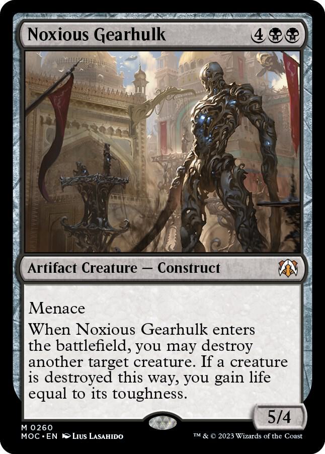 Noxious Gearhulk 260 (Commander: March of the Machine)  | Good Games Adelaide SA