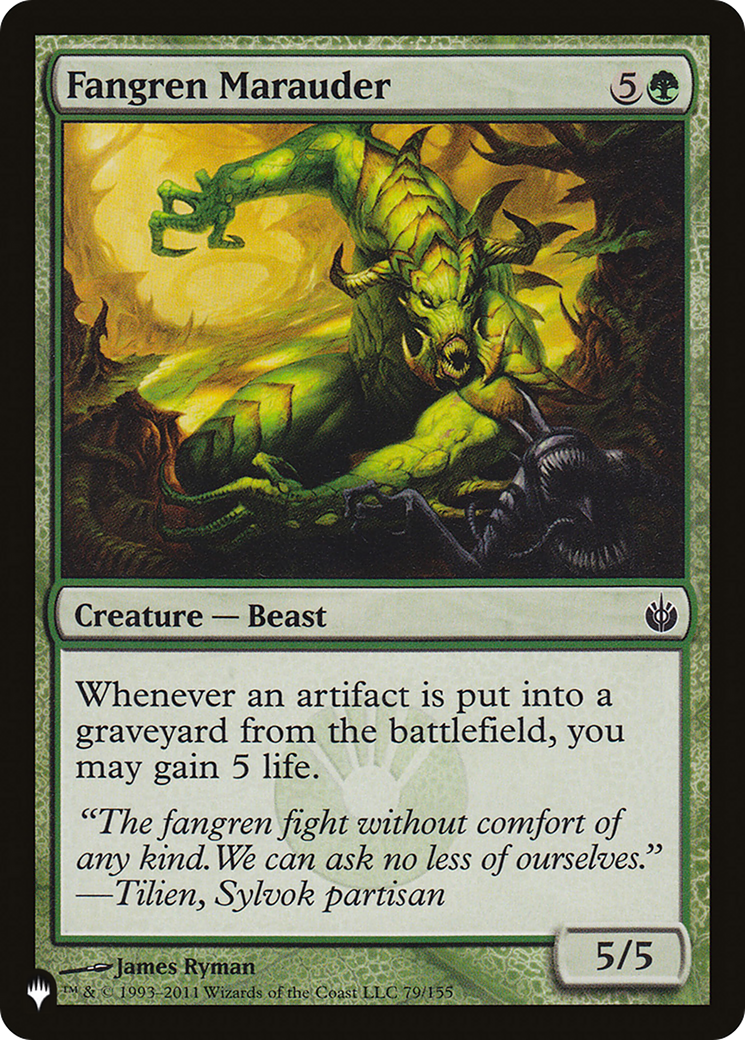 Fangren Marauder [The List Reprints] | Good Games Adelaide SA