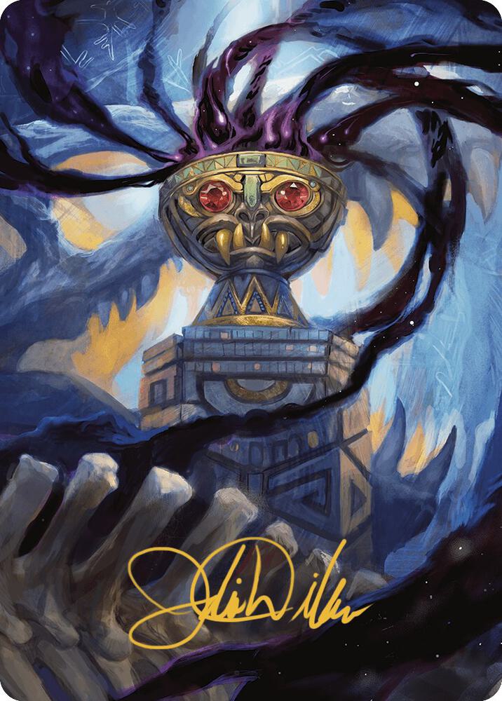 Chalice of the Void Art Card Gold Stamped Signature 79 (Art Series: The Lost Caverns of Ixalan)  | Good Games Adelaide SA
