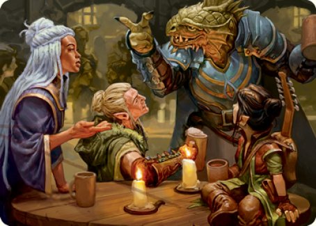 You Meet in a Tavern Art Card [Dungeons & Dragons: Adventures in the Forgotten Realms Art Series] | Good Games Adelaide SA