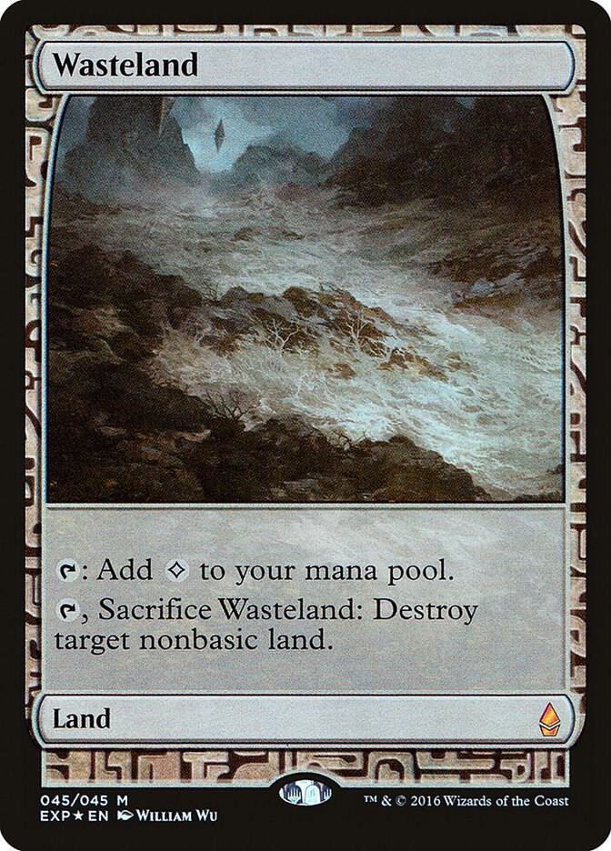 Wasteland 45 (Zendikar Expeditions)  - Foil | Good Games Adelaide SA