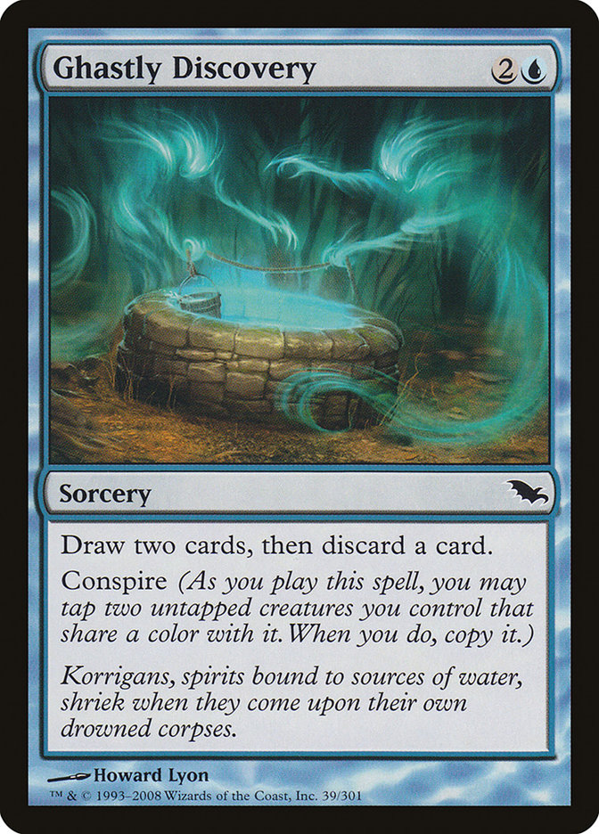 Ghastly Discovery 39 (Shadowmoor)  - Foil | Good Games Adelaide SA