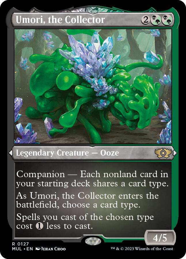 Umori the Collector Foil Etched 127 (March of the Machine: Multiverse Legends)  - Foil | Good Games Adelaide SA