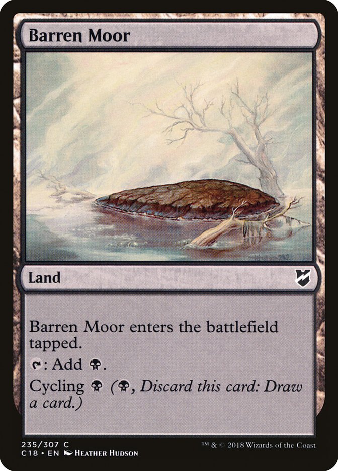 Barren Moor [Commander 2018] | Good Games Adelaide SA