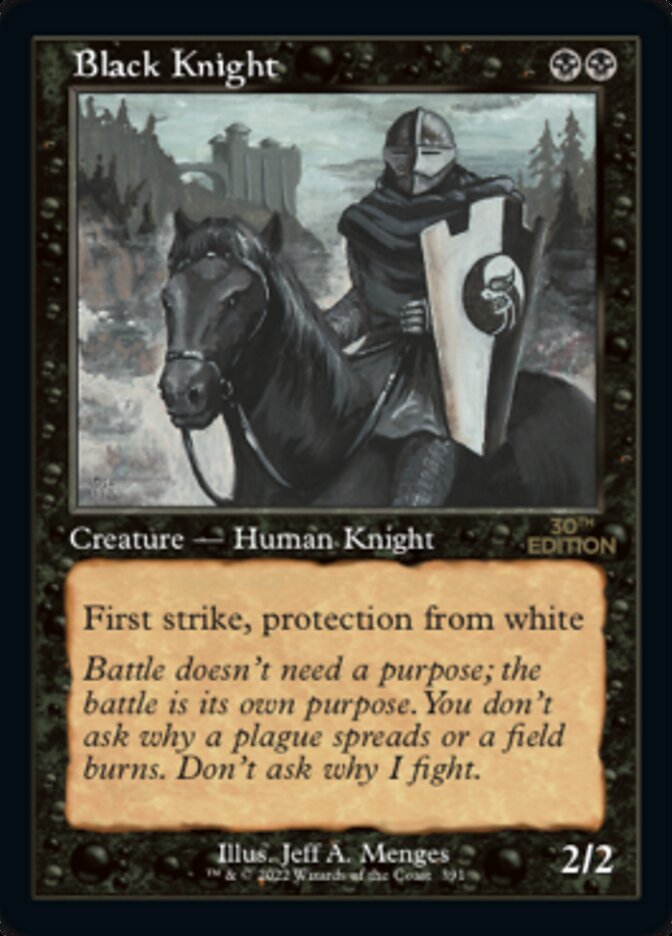 Black Knight (Retro) [30th Anniversary Edition] | Good Games Adelaide SA
