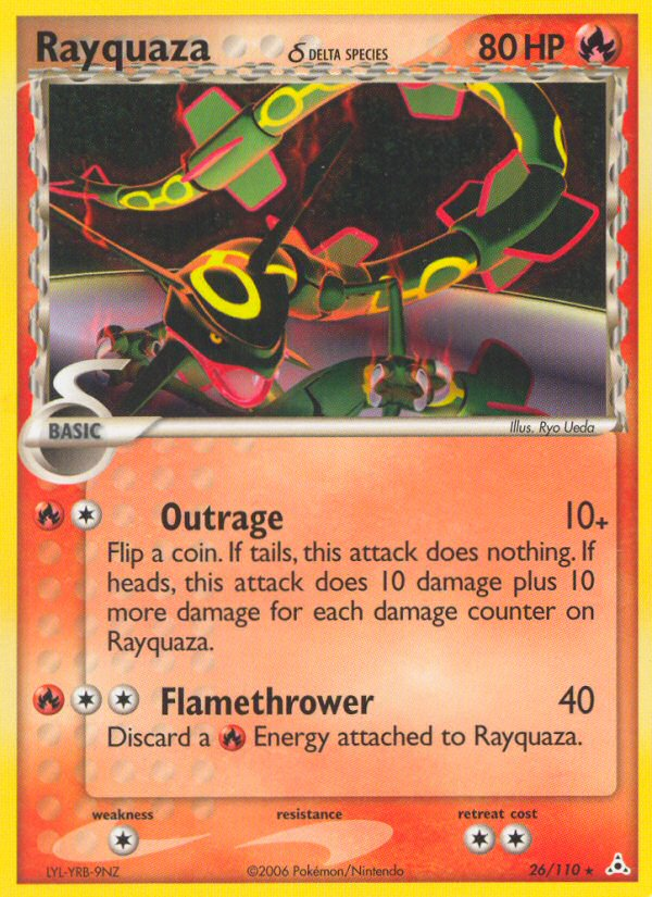 Rayquaza (26/110) (Delta Species) [EX: Holon Phantoms] | Good Games Adelaide SA