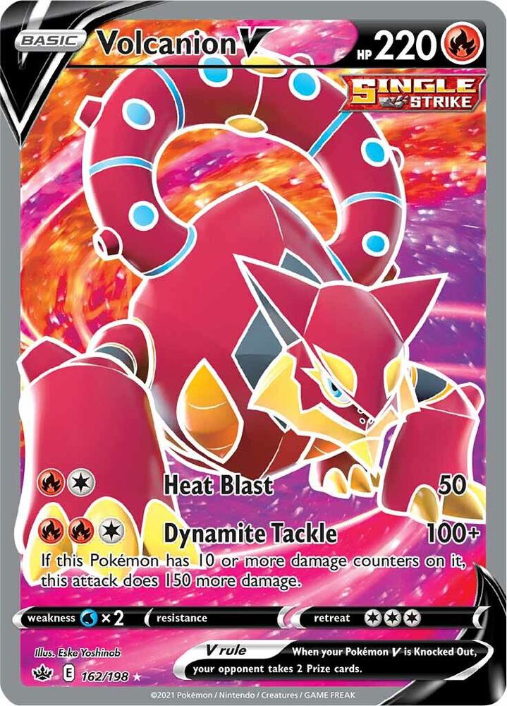 Volcanion V Full Art 162/198 (SWSH06: Chilling Reign)  - Holofoil | Good Games Adelaide SA