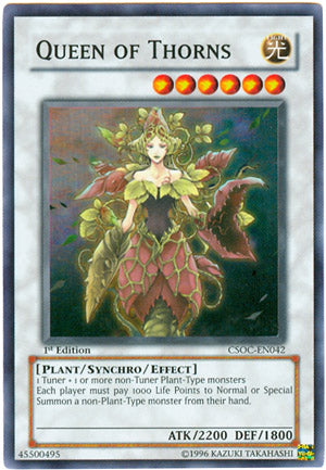 Queen of Thorns [CSOC-EN042] Super Rare | Good Games Adelaide SA