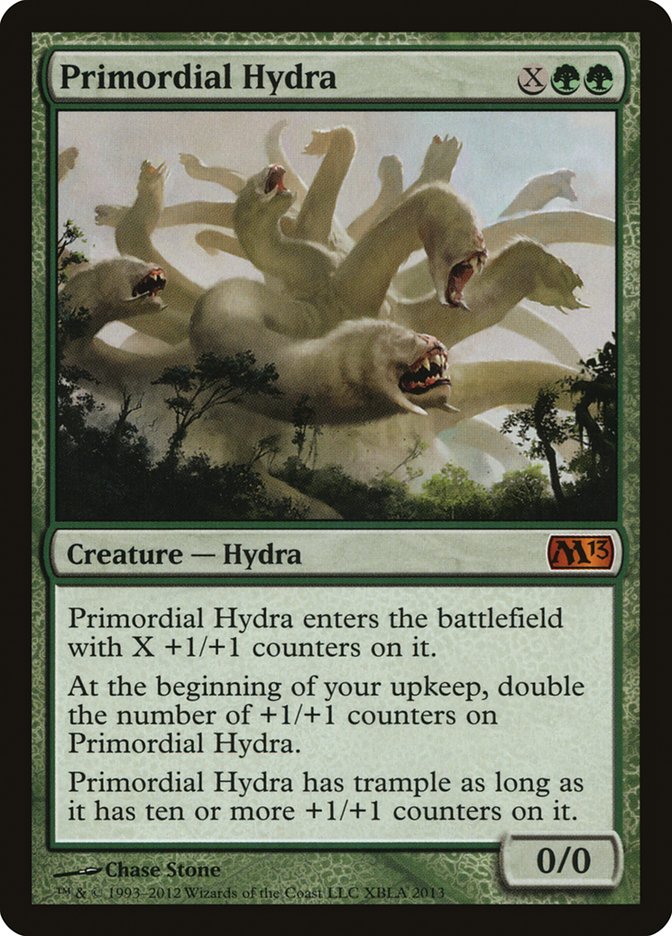 Primordial Hydra (Duels of the Planeswalkers Promos) [Duels of the Planeswalkers Promos 2012] | Good Games Adelaide SA