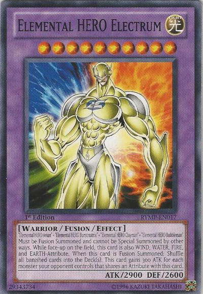 Elemental HERO Electrum [RYMP-EN017] Common | Good Games Adelaide SA