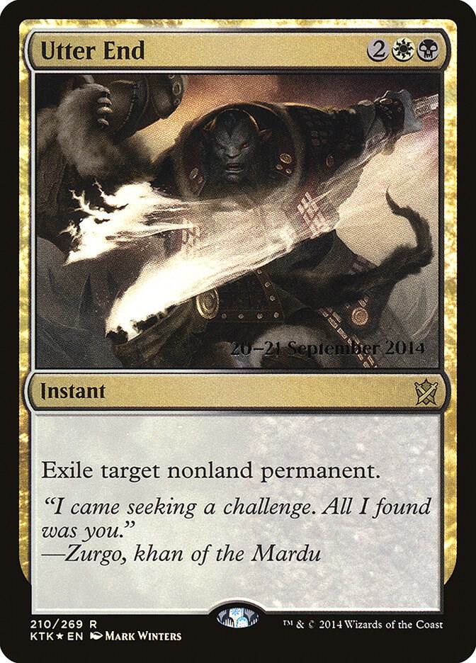 Utter End 210 (Prerelease Cards)  - Foil | Good Games Adelaide SA