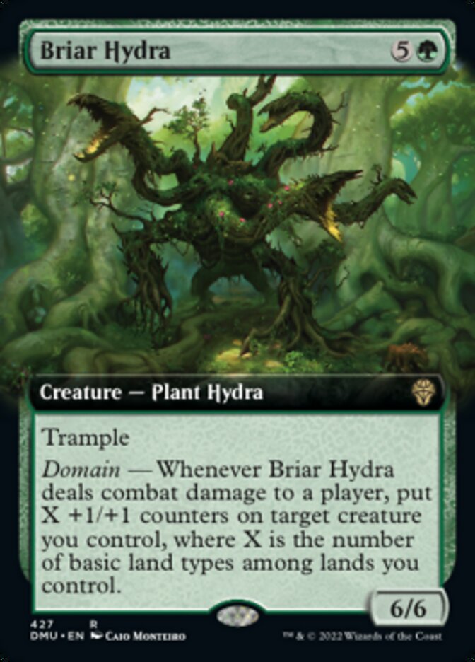 Briar Hydra (Extended Art) [Dominaria United] | Good Games Adelaide SA