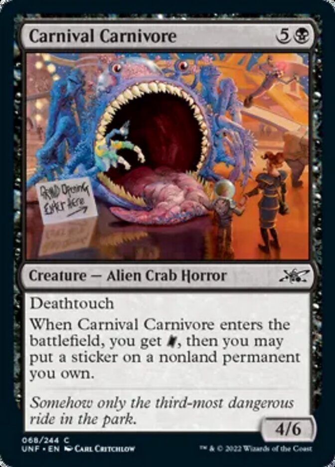 Carnival Carnivore [Unfinity] | Good Games Adelaide SA