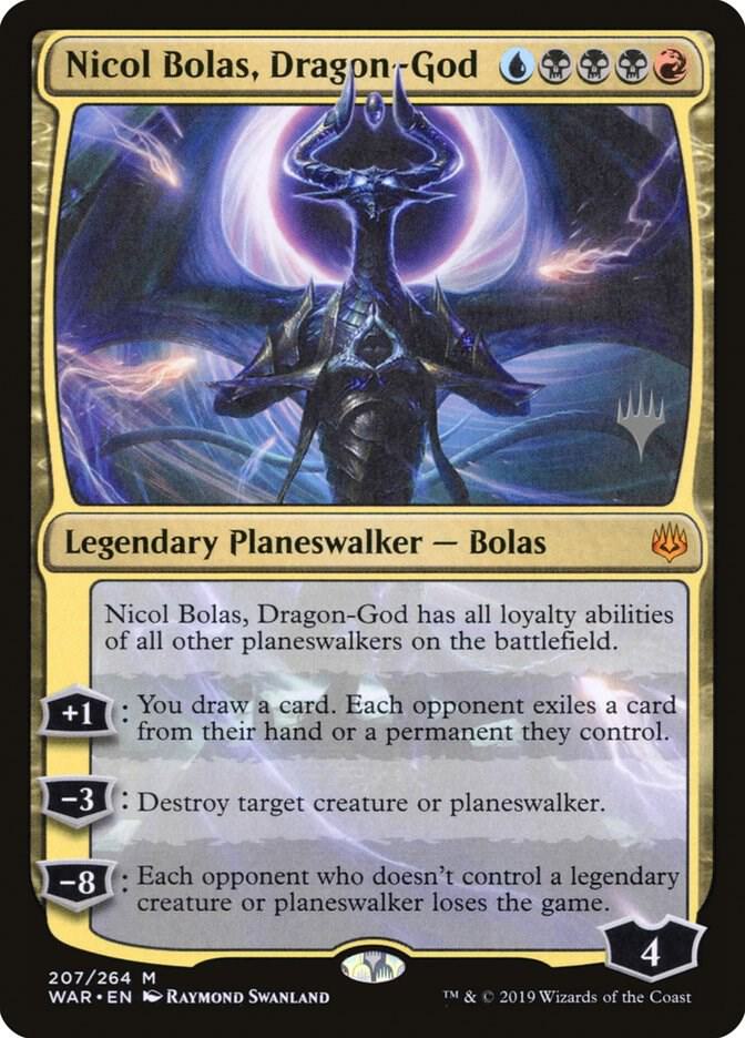Nicol Bolas Dragon God 207 (Promo Pack: Core Set 2020)  - Foil | Good Games Adelaide SA