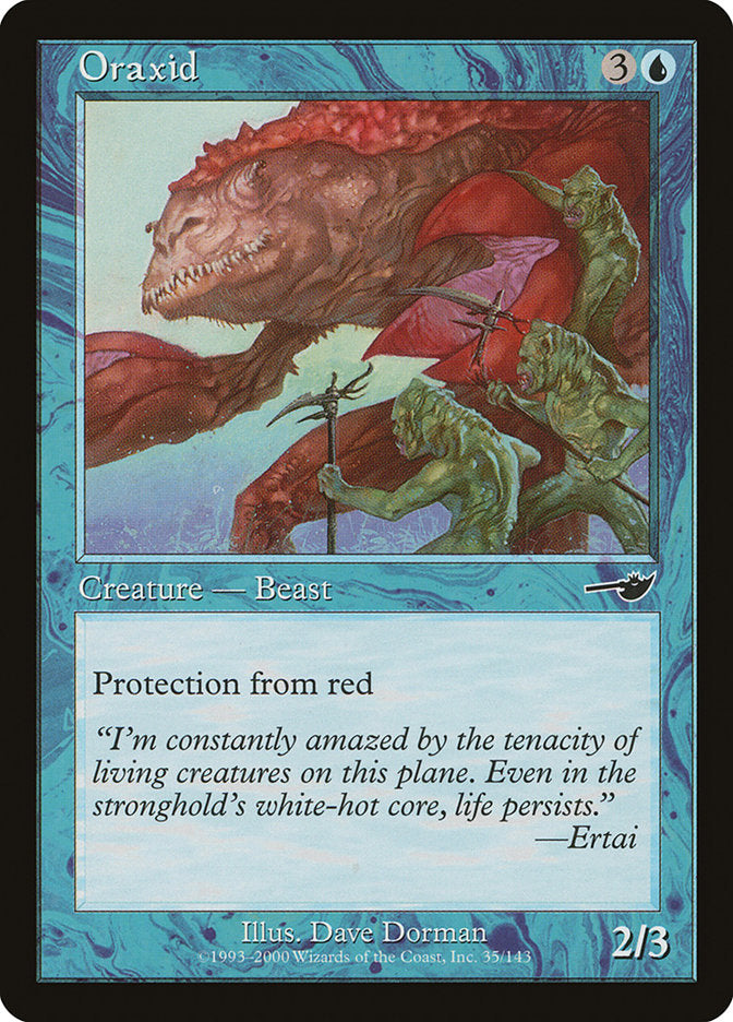 Oraxid 35 (Nemesis)  - Foil | Good Games Adelaide SA